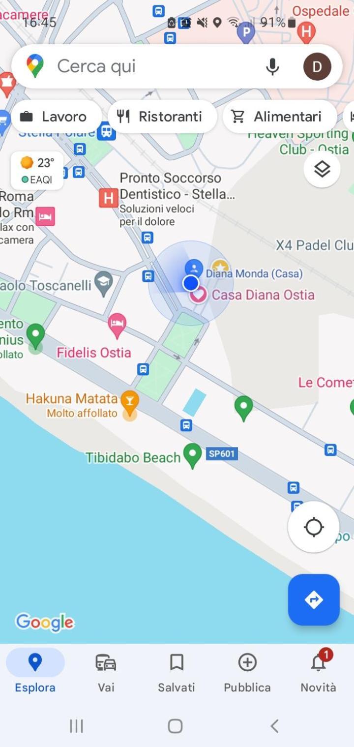 Apartament Casa Diana Ostia Zewnętrze zdjęcie